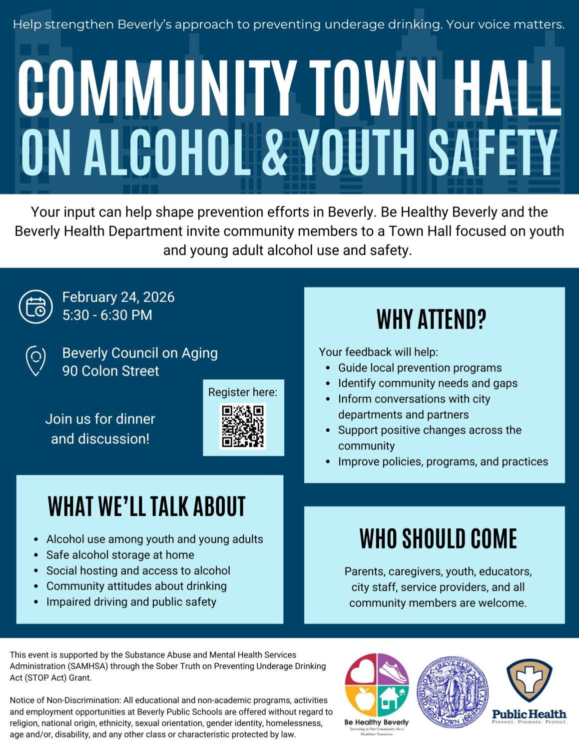 Community Town Hall on Alcohol & Youth Safety