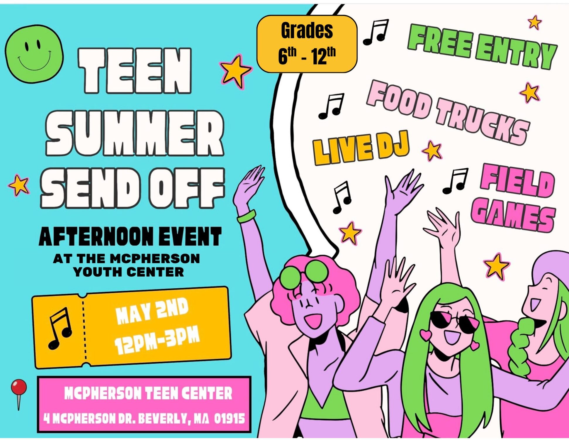 North Shore Teen Summer Send Off