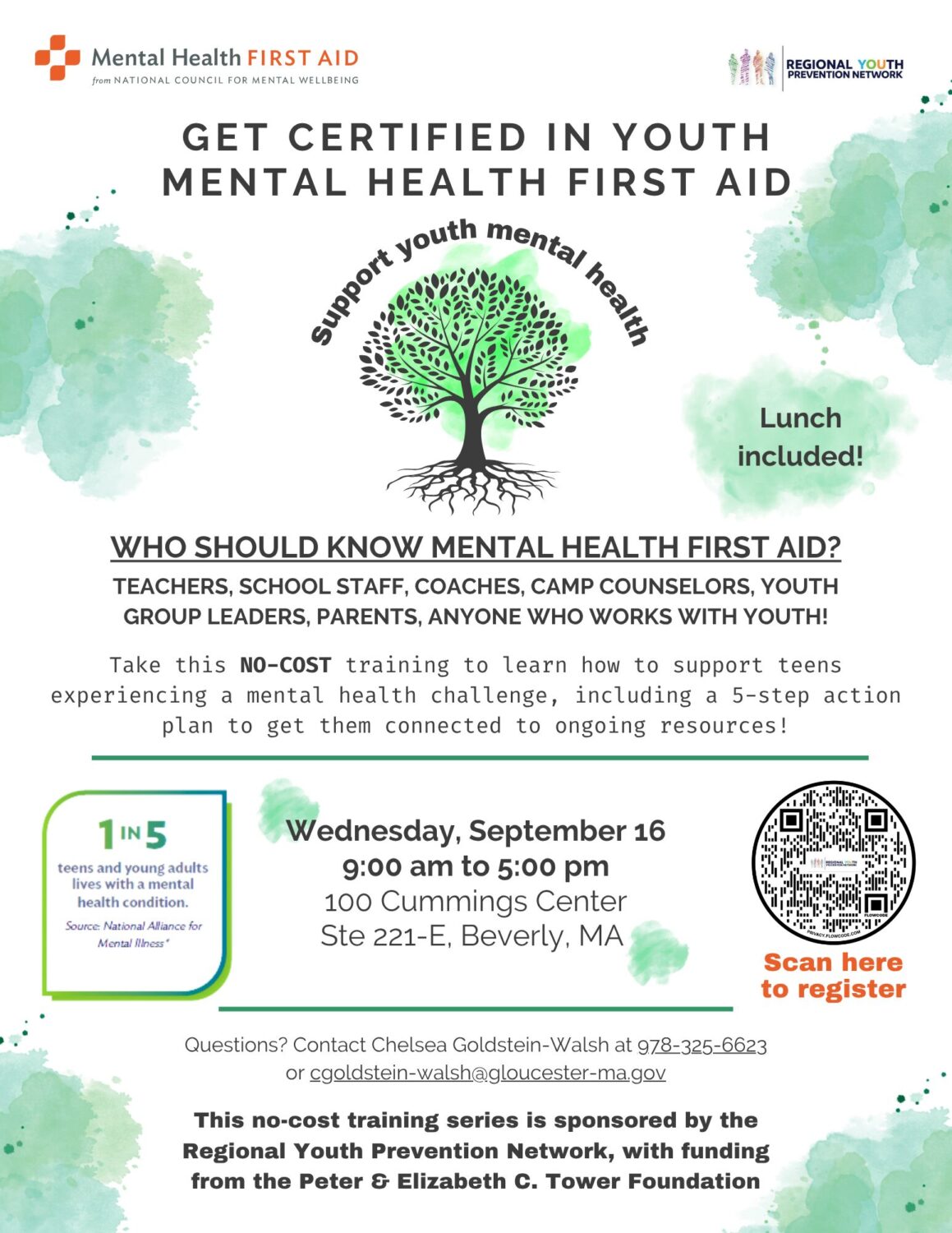 Youth Mental Health First Aid Course